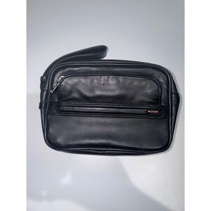 TUMI Clutch Bag Black Leather For Men Second Bag 92104D4 Business Clutch L
